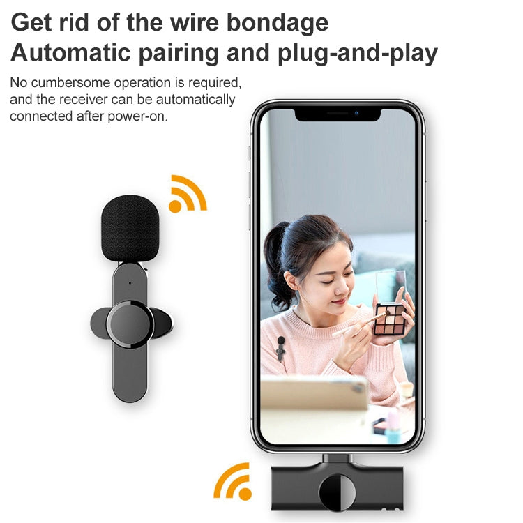 8 Pin Interface Live Broadcast Wireless Lavalier Microphone, 8 Pin – Durable Build, Easy to Use