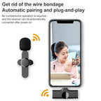 8 Pin Interface Live Broadcast Wireless Lavalier Microphone, 8 Pin – Durable Build, Easy to Use