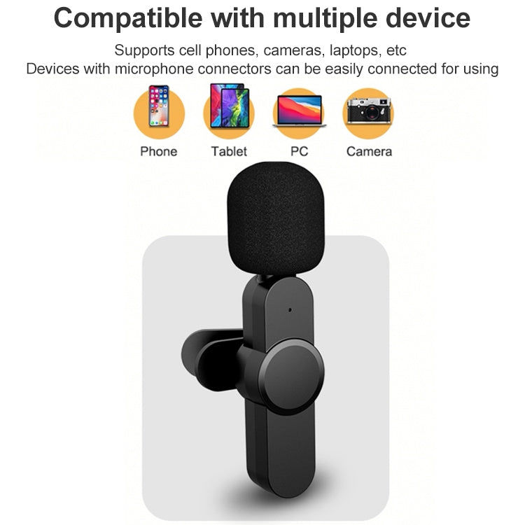 8 Pin Interface Live Broadcast Wireless Lavalier Microphone, 8 Pin – Durable Build, Easy to Use