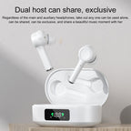 MI4 Bluetooth 5.0 LED Digital Display Intelligent Noise Reduction True Wireless Bluetooth Earphone