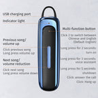 E1 Bluetooth Earphones – Smart Noise Reduction Unilateral Ear-mounted Bluetooth Earphone