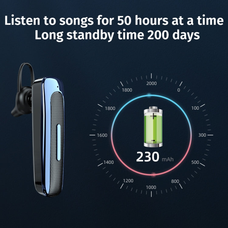 E1 Bluetooth Earphones – Smart Noise Reduction Unilateral Ear-mounted Bluetooth Earphone