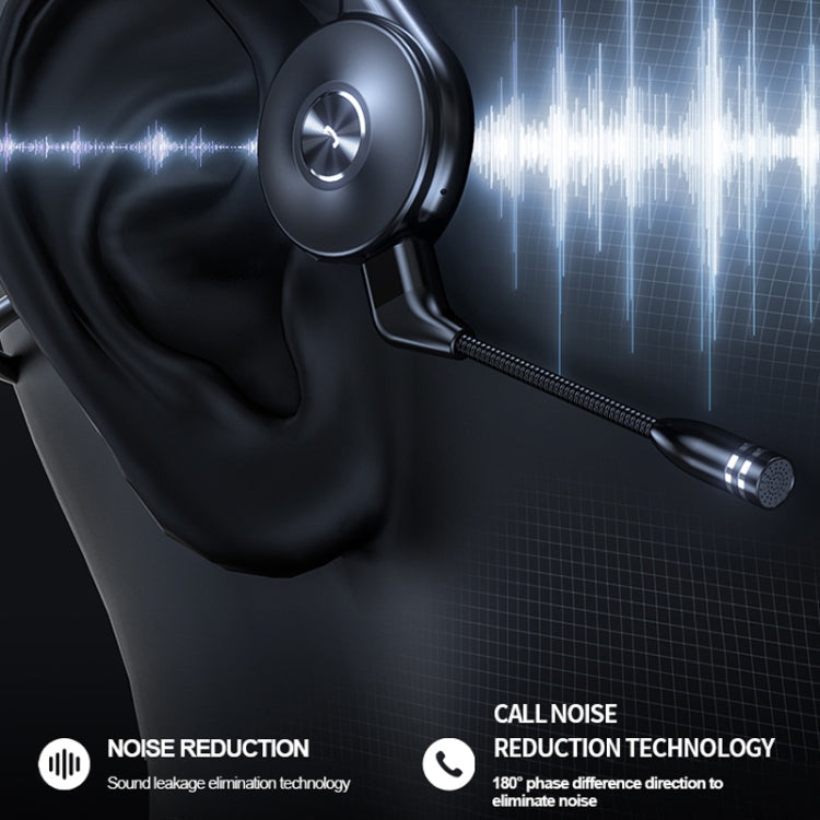 M-1 Bluetooth Earphones – Back-mounted Touch Noise Reduction Bone Conduction Bluetooth Earphone...