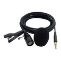 ZS0154 Recording Clip-on Collar Tie Mobile Phone Lavalier Microphone, Cable length: 2.5m, 2.5m – Durable Build, Easy to Use 2.5m