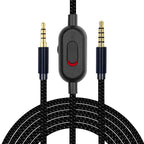 ZS0193 Headphone Audio Cable for Logitech Astro A10 A40 – Durable Build, Easy to Use Default Title