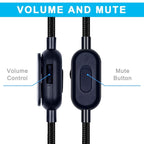 ZS0193 Headphone Audio Cable for Logitech Astro A10 A40 – Durable Build, Easy to Use