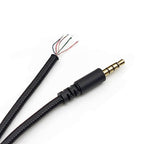 ZS0234 Headphone Audio Cable for Kingston Cloud, ZS0234 Black – Durable Build, Easy to Use