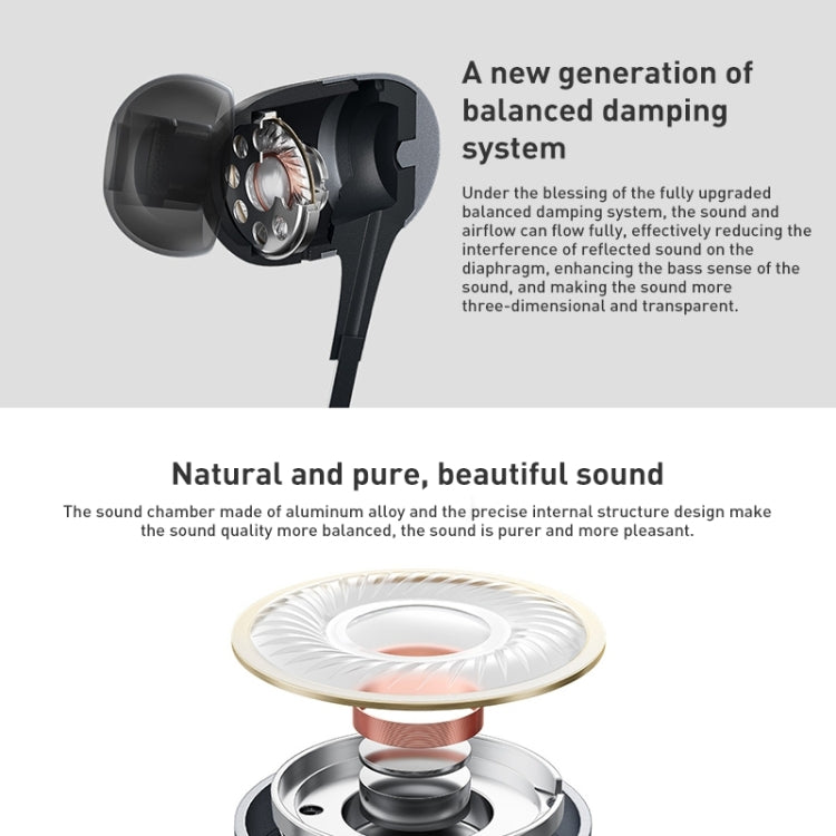 Original Xiaomi 3.5mm Plug Wired Control Aluminum Alloy Earphone,...