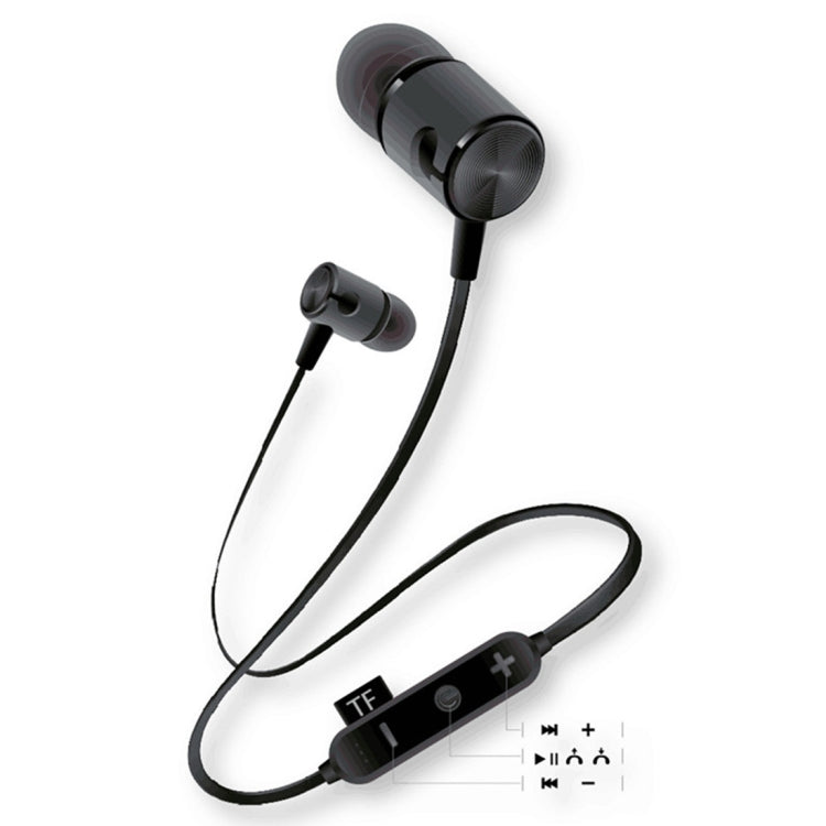 MG-G20 Bluetooth Earphones – Bluetooth 4.2 Sport Wireless Bluetooth Earphone, Support Card Grey