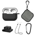 Protective Case – Silicone (AirPods Pro 5 in 1) For AirPods Pro Black