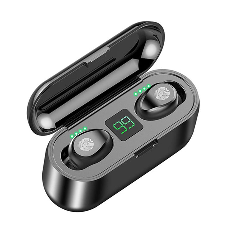 F9 Case – TWS V5.0 Touch Control Binaural Wireless Bluetooth Headset with... F9