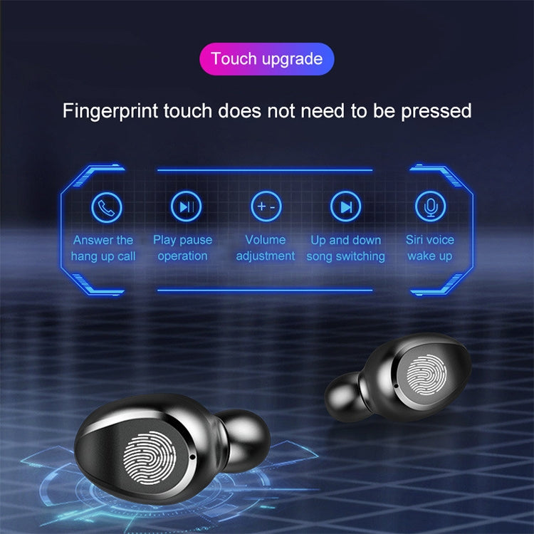 F9 Case – TWS V5.0 Touch Control Binaural Wireless Bluetooth Headset with...