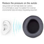 Headphone Cushion Cover – 2 PCS For Razer Kraken 7.1 V2 Pro Headphone Cushion Sponge Black Net...