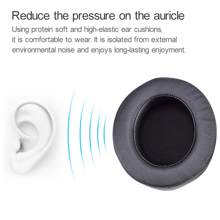 Headphone Cushion Cover – 2 PCS For Razer Kraken 7.1 V2 Pro Headphone Cushion Sponge Black Net...