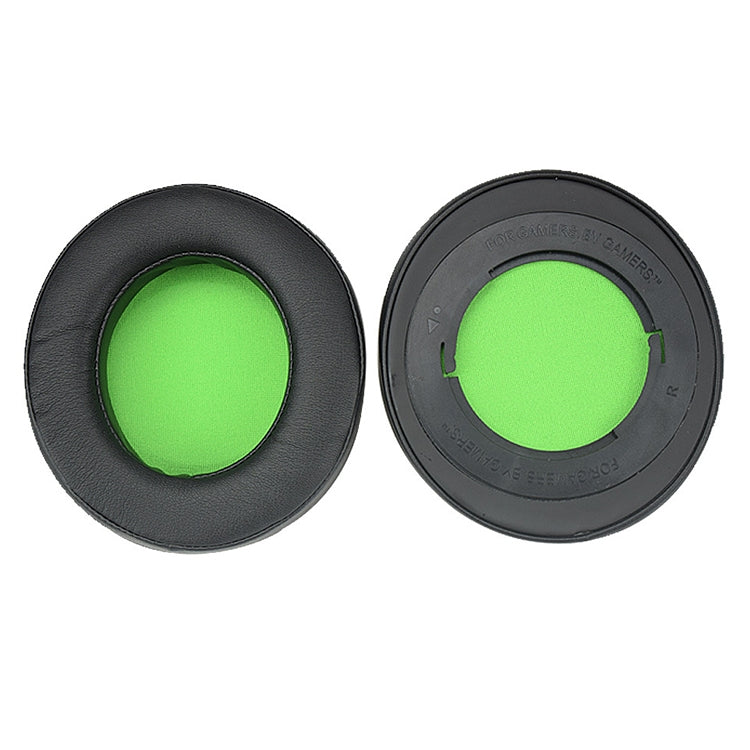 Headphone Cushion Cover – 2 PCS For Razer Kraken 7.1 V2 Pro Headphone Cushion Sponge Green Net...