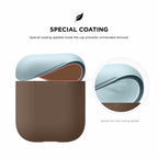 Three Color Dropproof Wireless Earphones Charging Box Protective Case...