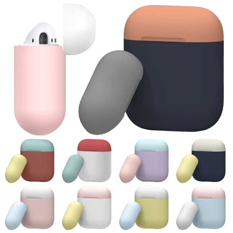 Three Color Dropproof Wireless Earphones Charging Box Protective Case...