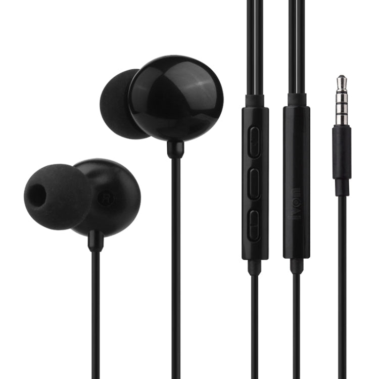 IVON Earphone – HiFi Bass Sound Black