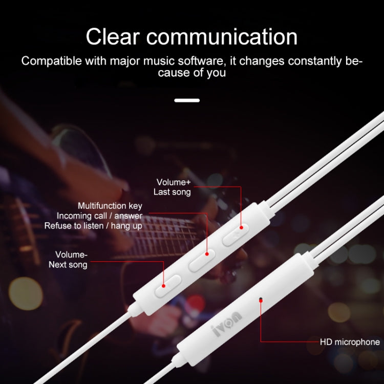 IVON Earphone – HiFi Bass Sound