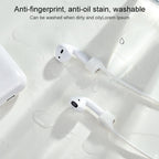 Wireless Bluetooth Headset Anti-lost Rope Magnetic Silicone Lanyard for Apple AirPods 1 / 2, For AirPods 1 / 2