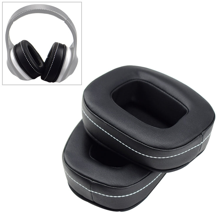 2 PCS For DENON AH-D600 / AH-D7100 Soft Sponge Earphone Protective Cover Earmuffs, For DENON AH-D600(Black White), For DENON AH-D600(Black Brown) For DENON AH-D600(Black White) Black White