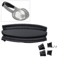 10 PCS For Bose QC2 / QC15 Headphone Head Beam Headgear Leather Cover with Plastic Parts + Screws, with Plastic Parts + Screws with Plastic Parts + Screws