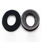 2 PCS For Sennheiser HD515 / HD555 / HD595 / HD598 / HD558 / PC360 Flannel Earphone Cushion Cover Earmuffs Replacement Earpads with Tone Tuning Cotton, Velvet Black, Velvet Brown