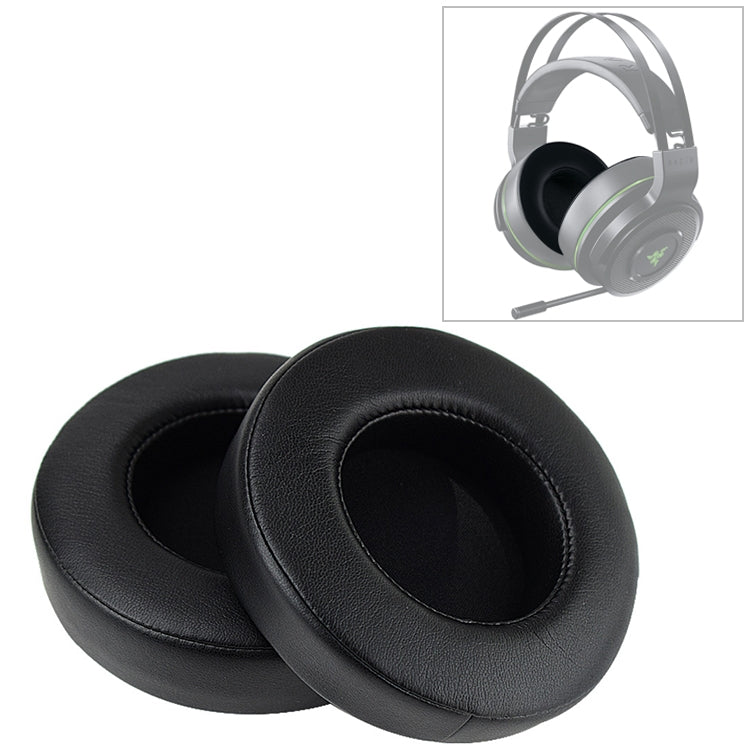 Headphone Cushion Cover – 2 PCS For Razer Thresher Ultimate 7.1 Earphone Cushion Sponge Cover...