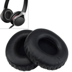 2pcs Sponge Headphone Protective Case With Card Buckle for Sony MDR-10RC Black