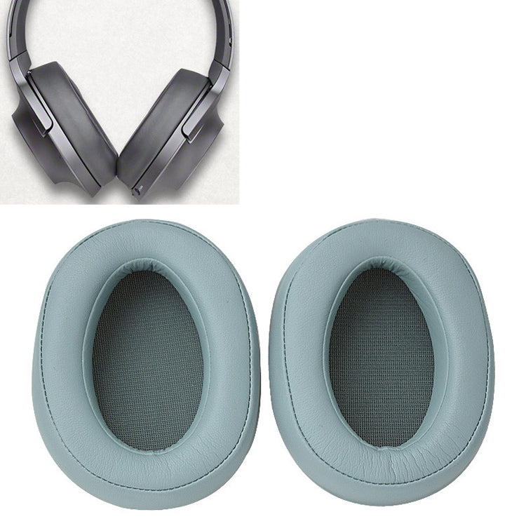 2pcs Sponge Headphone Protective Case for Sony MDR-100ABN / WH-H900N Mint Green