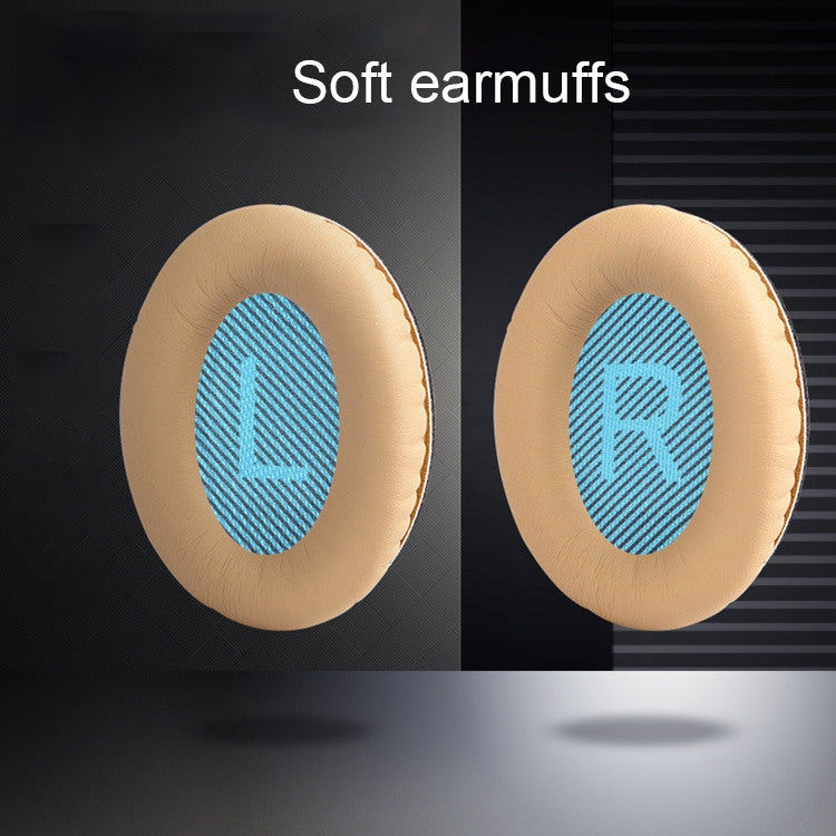 Headphones – 1 Pair Soft Earmuff Headphone Jacket with LR Cotton for BOSE QC2 / QC15...