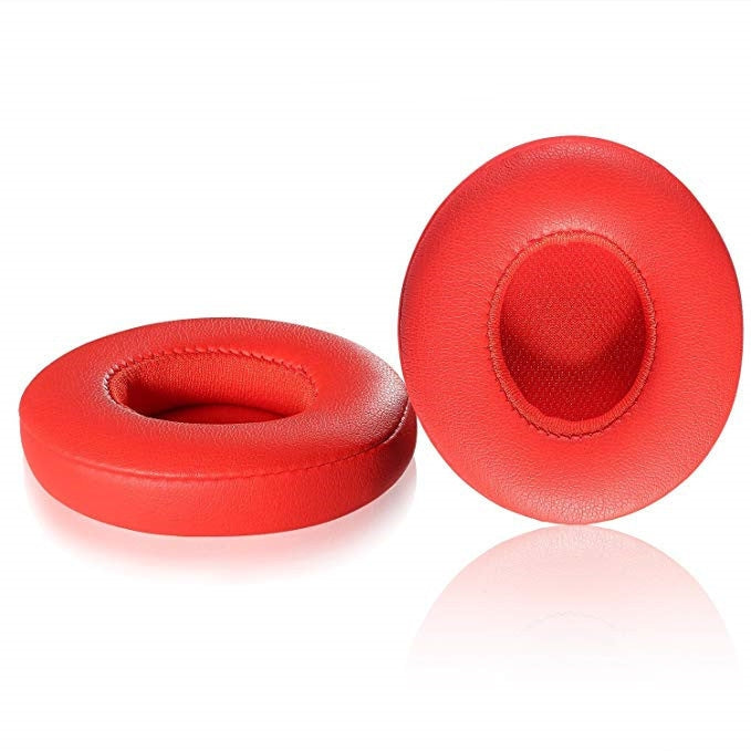 Headphones – 1 Pair Soft Sponge Earmuff Headphone Jacket for Beats Solo 2.0 / 3.0,... Red