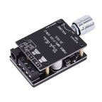 ZK-502L Bluetooth 5.0 12/24V Wireless Stereo Audio Digital Power Amplifier Board 50Wx2 Bluetooth Amp Amplificador, with Shell, ZK-502L with Shell ZK-502L with Shell