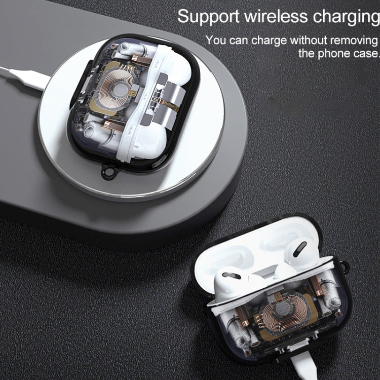 For AirPods Pro Mechanical Structure TPU Earphone Protective Case, For...