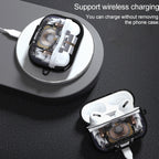 For AirPods Pro Mechanical Structure TPU Earphone Protective Case, For...