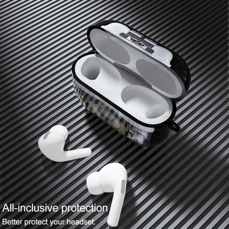 For AirPods Pro Mechanical Structure TPU Earphone Protective Case, For...