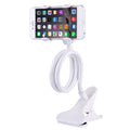 Universal Multifunctional Flexible Long Arm Lazy Bracket Desktop Headboard Bedside Car Phone Holder Stand Tablet Mount, Tablet Mount Black, Tablet Mount White – Durable Build, Easy to Use Tablet Mount White White