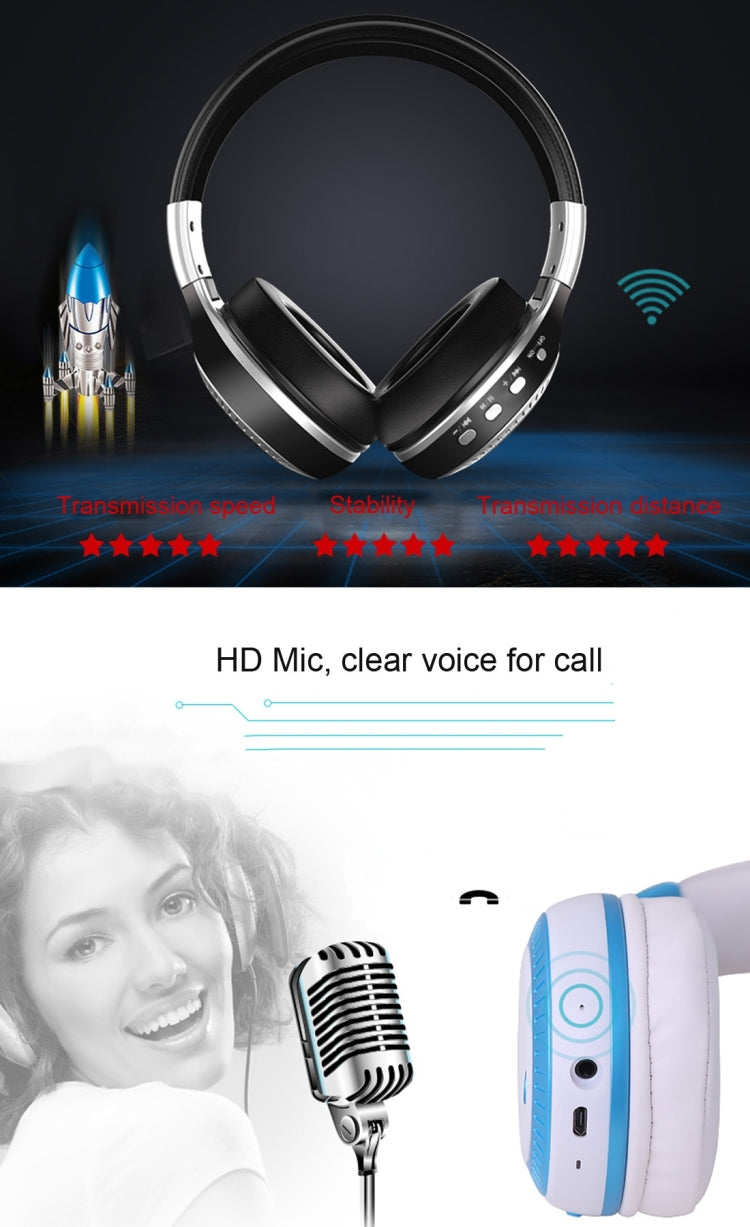 Headset – HiFi Bass Sound, Foldable