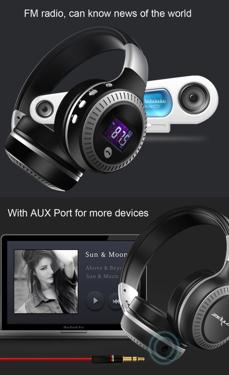 Headset – HiFi Bass Sound, Foldable