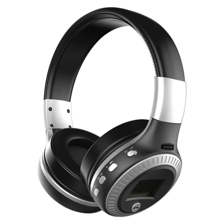 Headset – HiFi Bass Sound, Foldable Silver