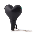 1 Male to 2 Females 3.5mm Jack Plug Multi-function Heart Shaped Earphone Audio Video Splitter Adapter with Key Chain for iPhone, iPad, iPod, Samsung, Xiaomi, HTC and Other 3.5 mm Audio Interface Electronic Digital Products – Durable Build, Easy to Use