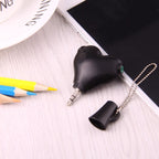 1 Male to 2 Females 3.5mm Jack Plug Multi-function Heart Shaped Earphone Audio Video Splitter Adapter with Key Chain for iPhone, iPad, iPod, Samsung, Xiaomi, HTC and Other 3.5 mm Audio Interface Electronic Digital Products – Durable Build, Easy to Use