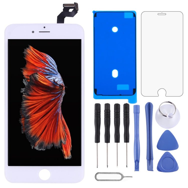 LCD Screen with Frame for iPhone 6s Plus, 3 in 1 for i6S Plus White, 3 in 1 for i6S Plus Black 3 in 1 for i6S Plus White White