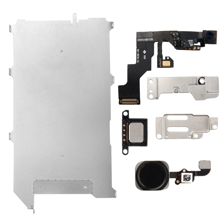 6 in 1 for iPhone 6s Plus LCD Repair Accessories Part Set, For iPhone 6s Plus (Black Set), For iPhone 6s Plus (White Set) For iPhone 6s Plus (Black Set) Black