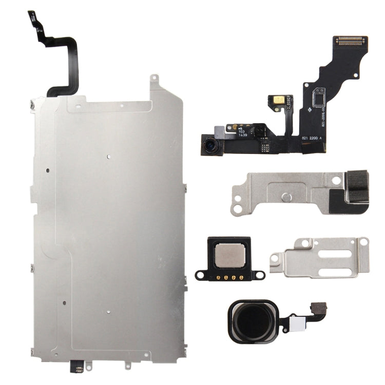 6 in 1 for iPhone 6 Plus LCD Repair Accessories Part Set, For iPhone 6 Plus For iPhone 6 Plus Black
