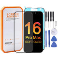 HXL Soft OLED Screen For iPhone 16 Pro Max, For iPhone 16 Pro Max For iPhone 16 Pro Max