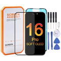 HXL Soft OLED Screen For iPhone 16 Pro, For iPhone 16 Pro For iPhone 16 Pro