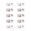 10 PCS for iPhone 6 Plus Charging Port Lock Stator Holder Bracket, For iPhone 6 Plus For iPhone 6 Plus