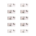 10 PCS for iPhone 6 Plus Charging Port Lock Stator Holder Bracket, For iPhone 6 Plus For iPhone 6 Plus