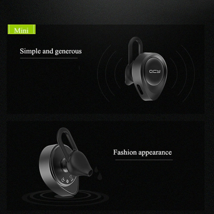 QCY Earphone – J11 Universal Driving Wireless Bluetooth 4.1 Earphone with Mic for...